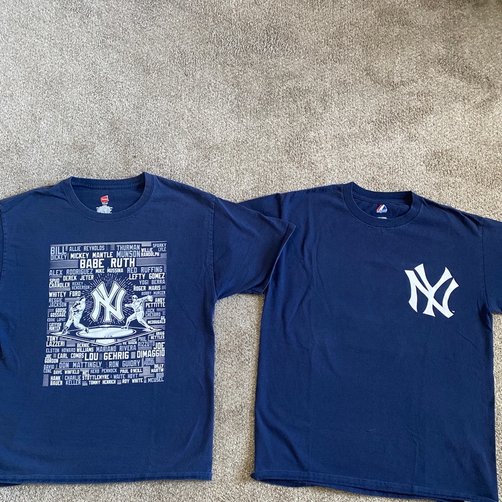 New York Yankees shirts!